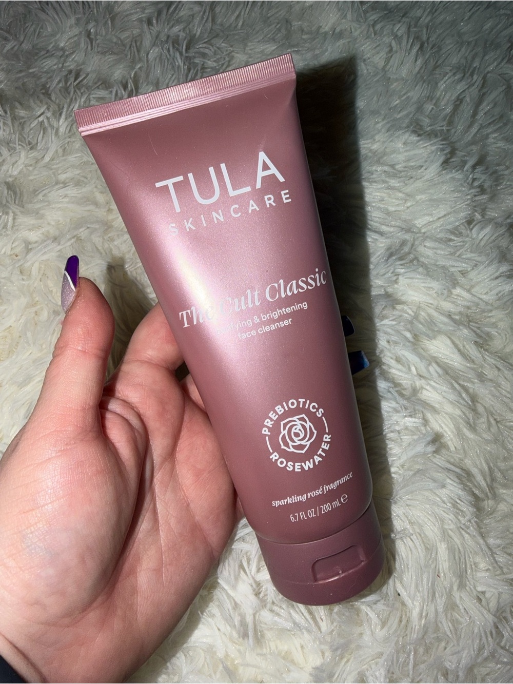 NEW Tula The Cult Classic Luminous Purifying & Brightening Cleanser 6.7oz